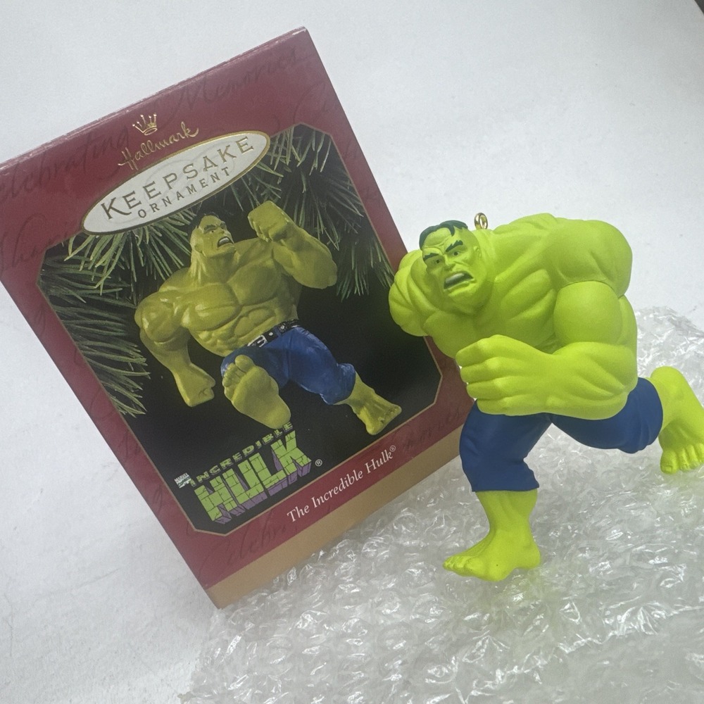 Hallmark Seepsake Ornament Incredible HULK Christmas Ornament 1997